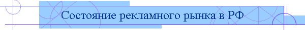 Состояние рекламного рынка в РФ